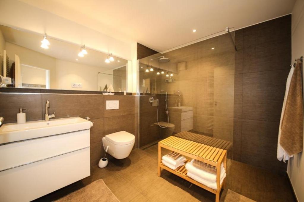Ferienwohnung Strandvilla Augustusbad App. 18 샬베우츠 외부 사진